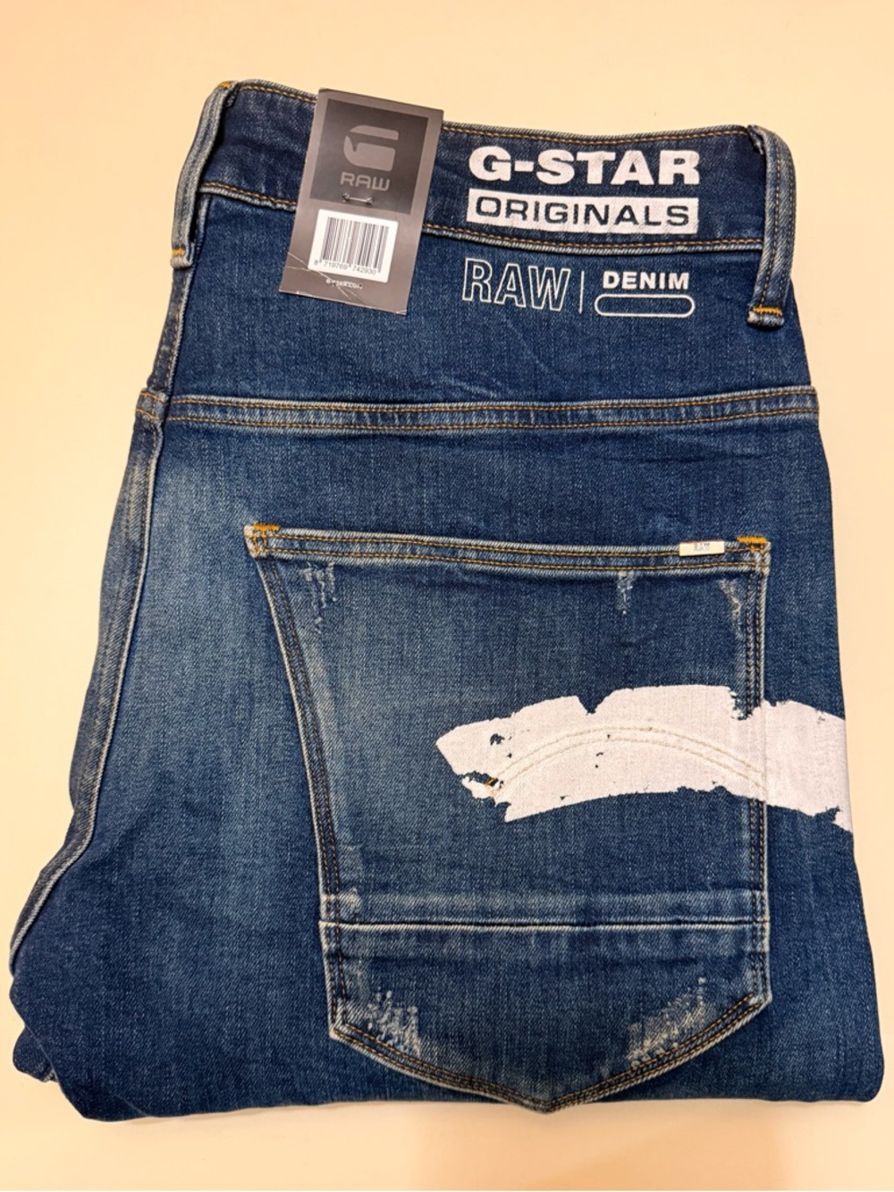 G-Star Men's Blue Denim Jeans - RAW Originals(brand new )